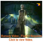 2 meg streaming video of Fashion Models Runway